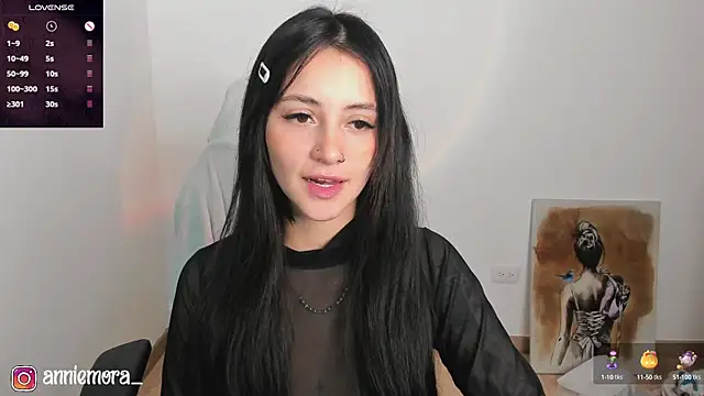 Snapshot of annie_mora chatting on December 22, 1:45 am annie mora online show from December 22, 1:45 am