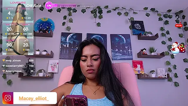 macey elliot  online show from January 8, 6:09 pm