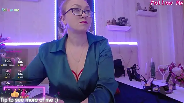 Snapshot of LadyJeen chatting on January 15, 7:15 am LadyJeen online show from January 15, 7:15 am