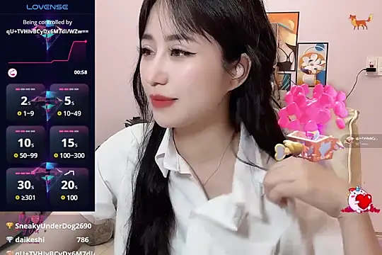 Snapshot of _LLisa_ chatting on March 2, 10:38 pm LLisa online show from March 2, 10:38 pm