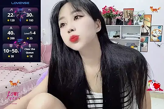 Snapshot of _LLisa_ chatting on December 4, 2:10 am LLisa online show from December 4, 2:10 am