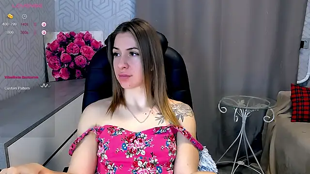 Snapshot of Naughty__Megan chatting on February 14, 8:10 am Naughty Megan online show from February 14, 8:10 am