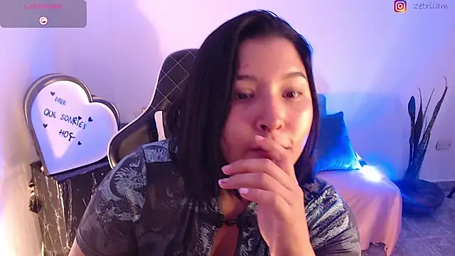 Snapshot of Zetrionn chatting on February 13, 5:26 am Zetrionn online show from February 13, 5:26 am