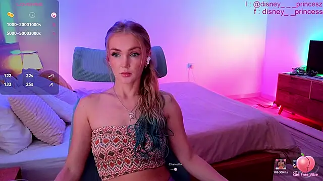 PrincessVS online show from May 16, 10:36 am