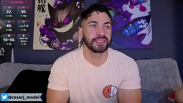 cesar jonnes online show from April 21, 7:39 pm