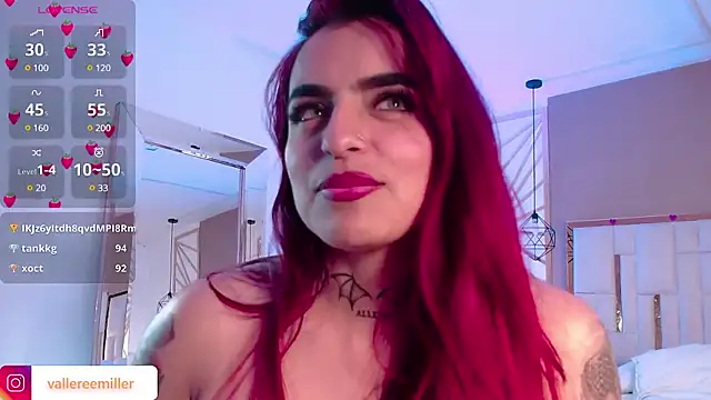 valeriee millerr  online show from March 6, 9:20 pm