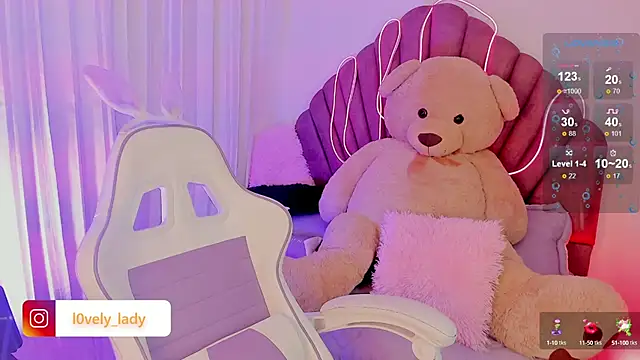 Lovely celestte online show from February 5, 1:47 am