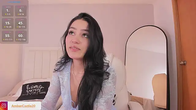 Snapshot of Amber-9 chatting on January 25, 1:10 am Amber-9 online show from January 25, 1:10 am