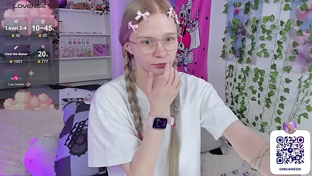 Milia Parker online show from February 2, 4:59 am