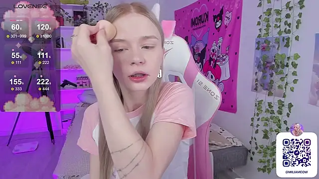 Milia Parker online show from February 14, 10:25 pm