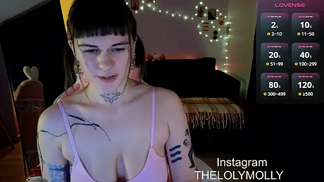 LolyMolli online show from December 8, 8:15 pm