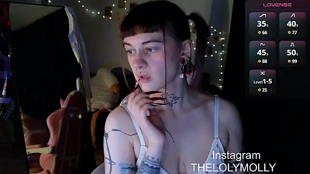 LolyMolli online show from January 19, 8:09 pm