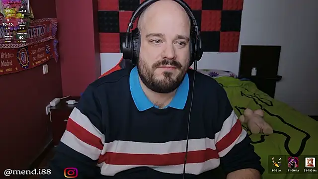 menditeta1 online show from March 19, 9:19 pm