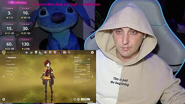 Snapshot of Gil_gamesh90 chatting on October 30, 6:52 pm Gil gamesh90 online show from October 30, 6:52 pm