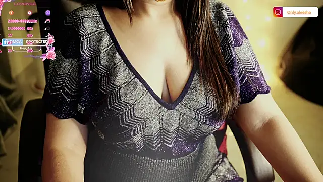 Snapshot of only_aleesha chatting on February 22, 3:54 pm only aleesha online show from February 22, 3:54 pm