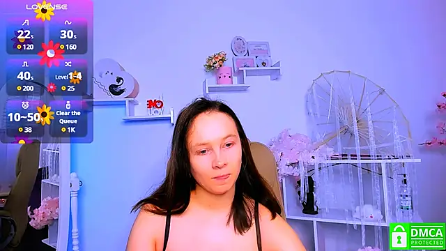 Snapshot of Ketrin_n_ chatting on March 15, 6:14 am Ketrin n  online show from March 15, 6:14 am