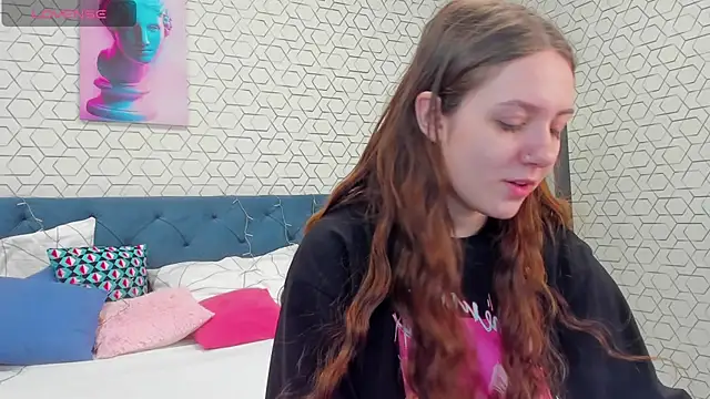 Snapshot of Kvetachka chatting on January 10, 1:21 am Kvetachka online show from January 10, 1:21 am