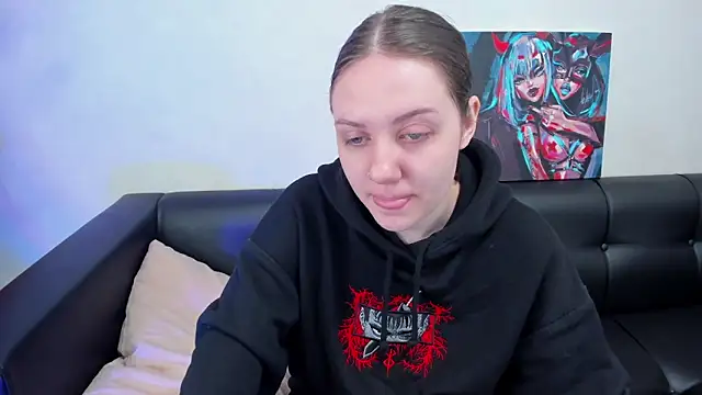 Snapshot of Kvetachka chatting on February 9, 12:49 am Kvetachka online show from February 9, 12:49 am