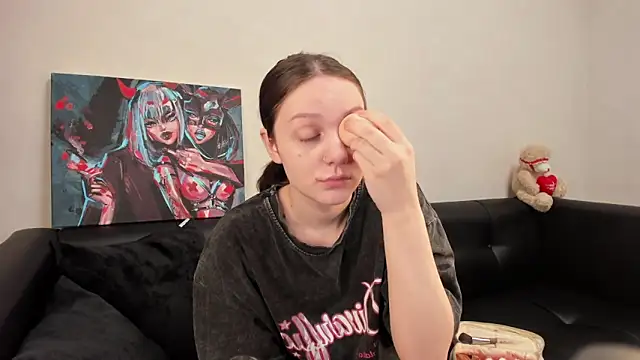 Snapshot of Kvetachka chatting on March 9, 1:14 am Kvetachka online show from March 9, 1:14 am