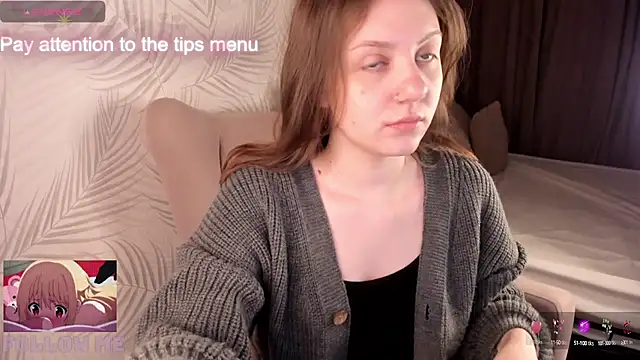 Snapshot of Kvetachka chatting on March 14, 12:10 am Kvetachka online show from March 14, 12:10 am