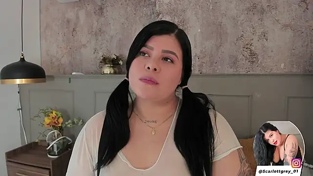 Snapshot of Scarlett_grey1 chatting on February 20, 4:50 am Scarlett grey1 online show from February 20, 4:50 am