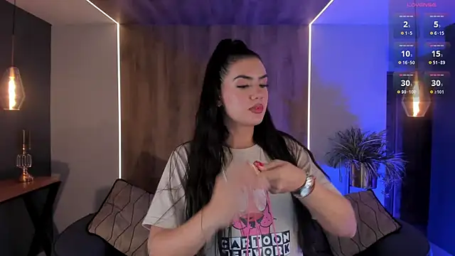 AngelicaVega online show from February 12, 1:41 am