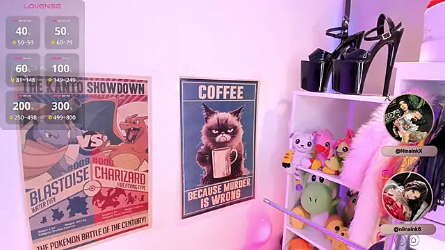 NinaInk online show from December 2, 12:43 pm