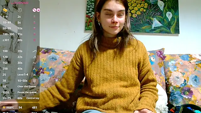 Sophie Bell online show from January 22, 8:59 pm