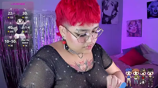 Snapshot of Charlotte_Joestar chatting on March 4, 4:20 pm Charlotte Joestar online show from March 4, 4:20 pm