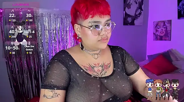 Snapshot of Charlotte_Joestar chatting on March 4, 7:22 pm Charlotte Joestar online show from March 4, 7:22 pm