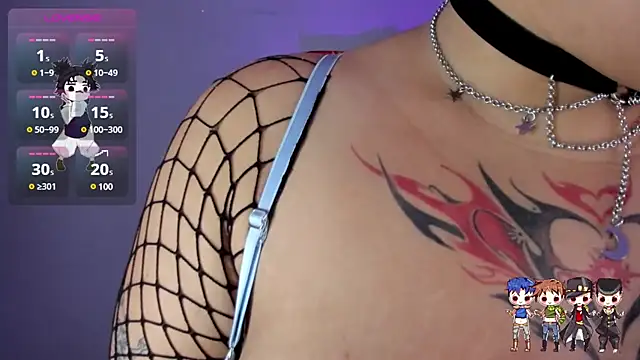 Snapshot of Charlotte_Joestar chatting on March 21, 9:12 am Charlotte Joestar online show from March 21, 9:12 am