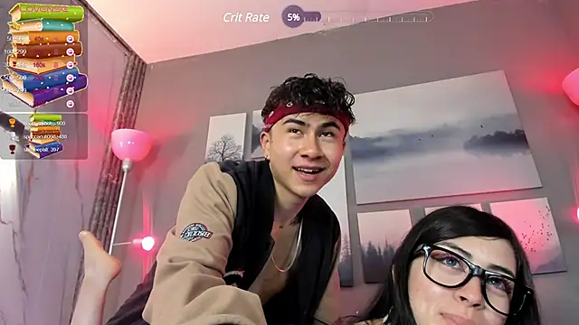 noah and rose online show from February 24, 1:35 am