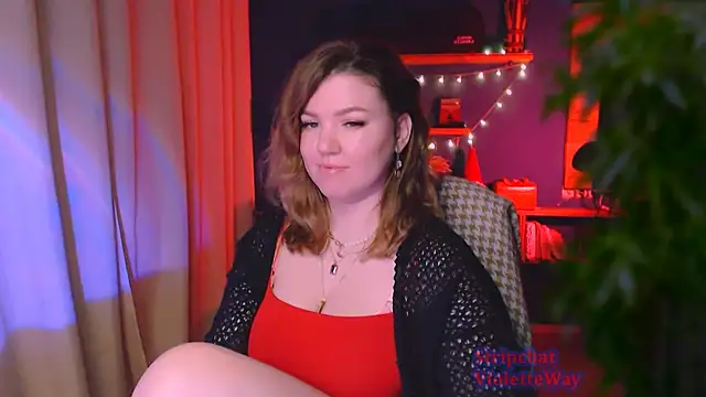 Snapshot of VioletteWay chatting on February 12, 7:02 pm VioletteWay online show from February 12, 7:02 pm