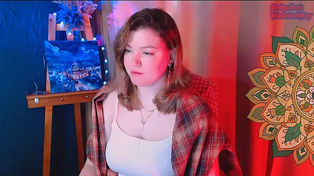 Snapshot of VioletteWay chatting on March 6, 3:57 am VioletteWay online show from March 6, 3:57 am