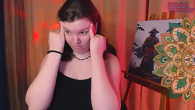 Snapshot of VioletteWay chatting on March 17, 3:07 pm VioletteWay online show from March 17, 3:07 pm