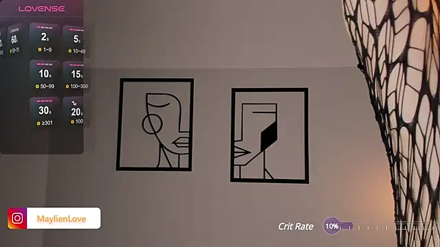 MaylienLove online show from March 11, 8:30 am