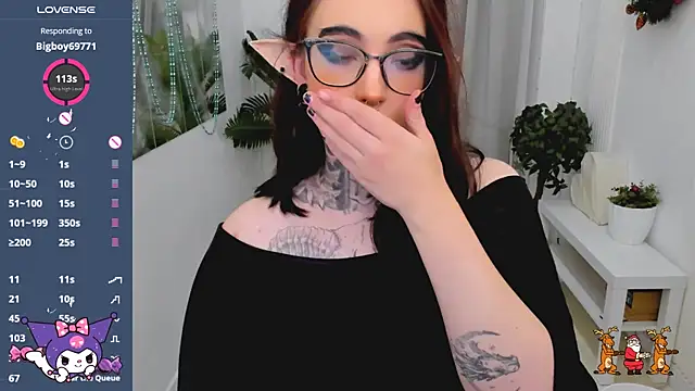 Snapshot of Dixi_Pixi_ chatting on December 28, 11:52 am Dixi Pixi online show from December 28, 11:52 am