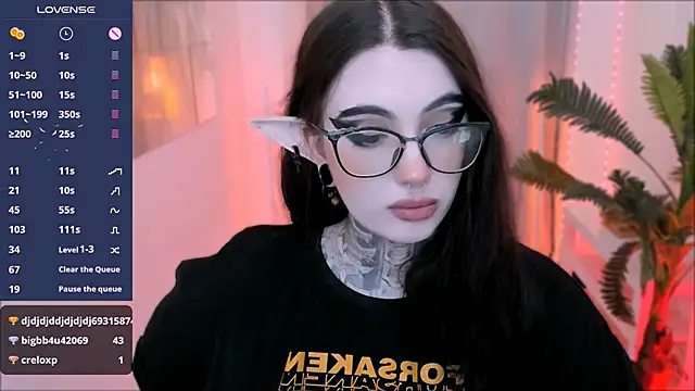 Snapshot of Dixi_Pixi_ chatting on January 23, 1:24 pm Dixi Pixi online show from January 23, 1:24 pm