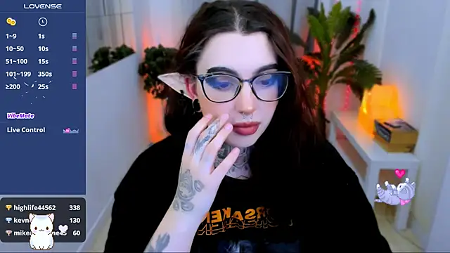 Snapshot of Dixi_Pixi_ chatting on February 7, 11:56 am Dixi Pixi online show from February 7, 11:56 am