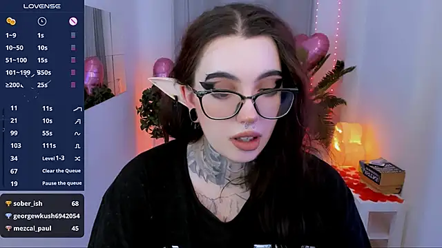 Snapshot of Dixi_Pixi_ chatting on February 16, 12:32 pm Dixi Pixi online show from February 16, 12:32 pm