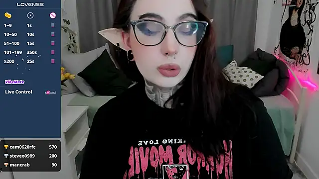 Snapshot of Dixi_Pixi_ chatting on February 21, 8:51 am Dixi Pixi online show from February 21, 8:51 am