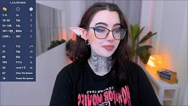 Snapshot of Dixi_Pixi_ chatting on February 23, 5:45 am Dixi Pixi online show from February 23, 5:45 am