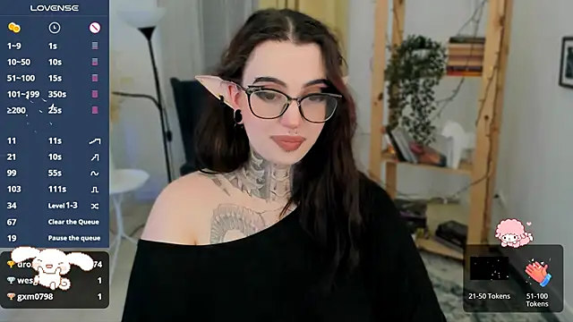 Snapshot of Dixi_Pixi_ chatting on February 27, 10:26 am Dixi Pixi online show from February 27, 10:26 am