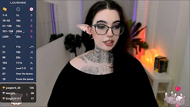 Snapshot of Dixi_Pixi_ chatting on March 2, 8:48 am Dixi Pixi online show from March 2, 8:48 am