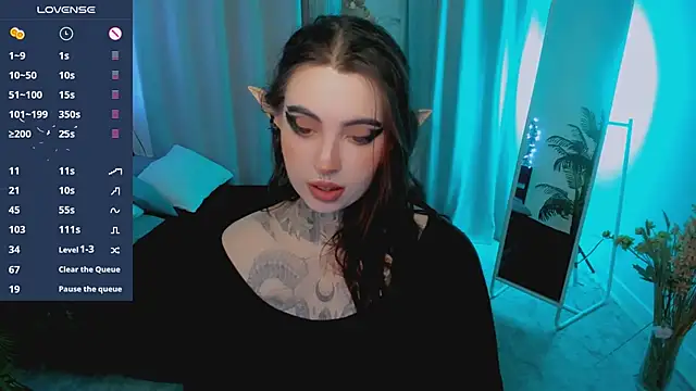 Snapshot of Dixi_Pixi_ chatting on March 8, 5:49 am Dixi Pixi online show from March 8, 5:49 am