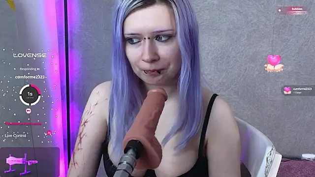 Snapshot of SpectraSirens chatting on February 10, 5:47 am SpectraSirens online show from February 10, 5:47 am