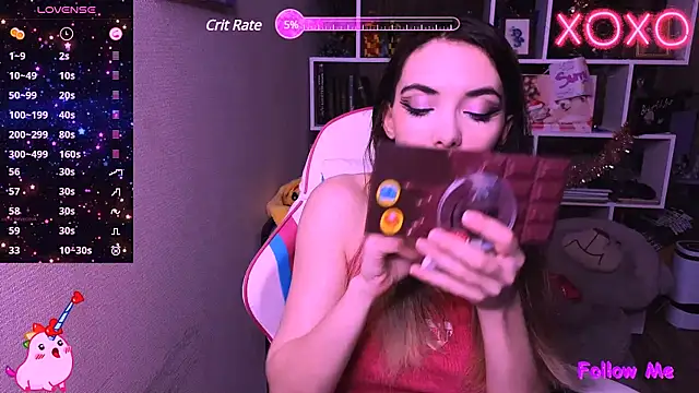 Snapshot of Sia_Shine chatting on February 15, 7:28 pm Sia Shine online show from February 15, 7:28 pm