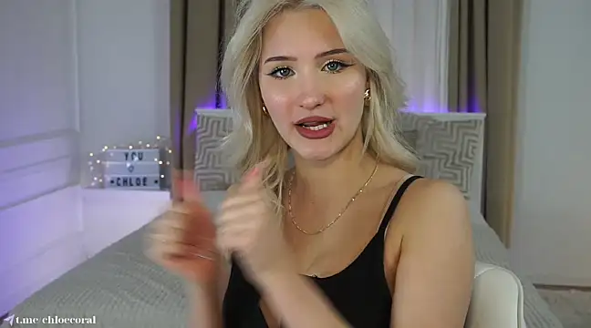 Snapshot of ChloeCoral chatting on March 8, 5:01 pm ChloeCoral online show from March 8, 5:01 pm