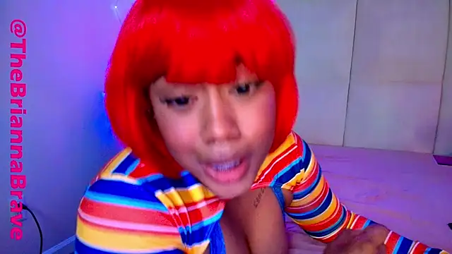 Snapshot of BriannaBrave chatting on October 30, 3:52 am BriannaBrave online show from October 30, 3:52 am