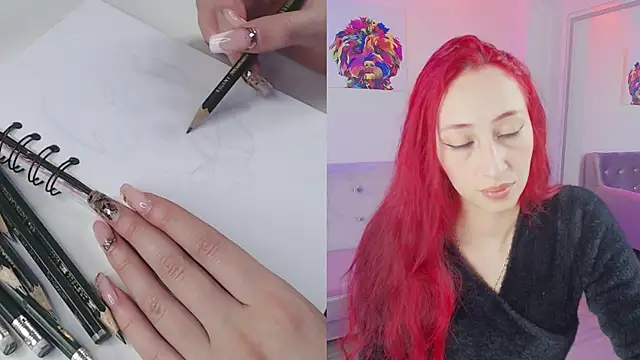 Snapshot of Vermelha_Gremory_ chatting on January 6, 2:58 pm Vermelha Gremory  online show from January 6, 2:58 pm